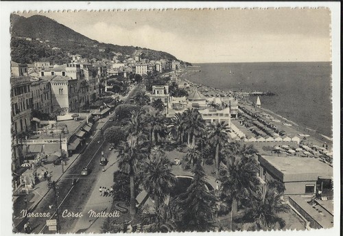 Vecchia cartolina bianco e - ,