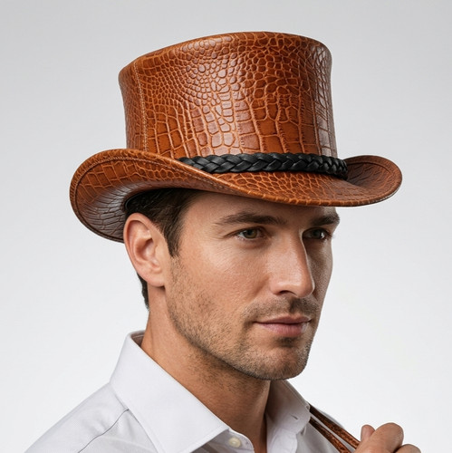 Cappello steampunk marrone - cappello,