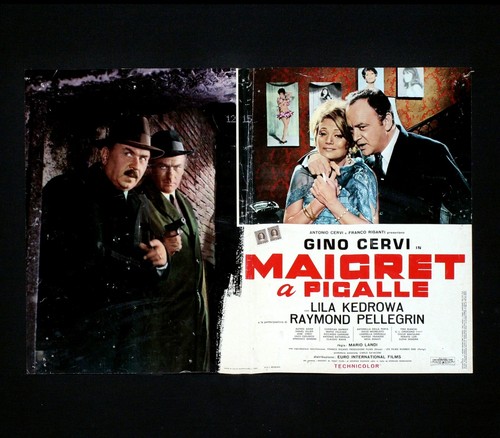 Maigret pigalle fotobusta - maigret, a
