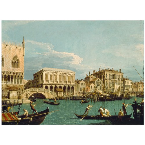 Giovanni canaletto canal mole - giovanni,