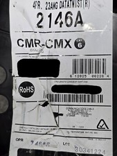 Belden 2146A 23/4P CAT6 UTP DataTwist cavo di rete ingresso/uscita CMR/CMX nero/100 piedi