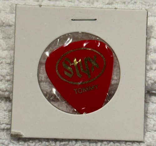 Styx tommy shaw plettro - styx,