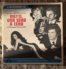 Ennio Morricone “METTI UNA SERA A CENA”￼Lp 1ª Stampa 1969 EX/NM Cinevox MDF36/16