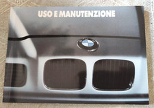 LIBRETTO USO E MANUTENZIONE BMW E31 -ITALIANO