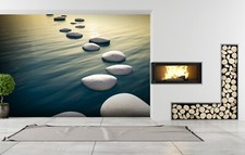 Carta da parati 3D lago calmo