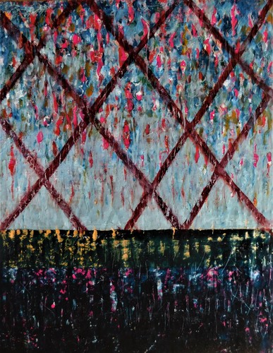 Pittura originale astratta - , a