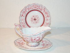 Antica Salsiera con Piatto ceramica Deruta primi 900