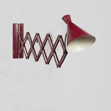 LAMPADA  Stilnovo da Parete a Pantografo Metallo Verniciato e Ottone