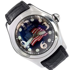 CORUM Bubble 163.150.20 Edizione Limitata U.S. Commemorative 11 Settembre Set Completo