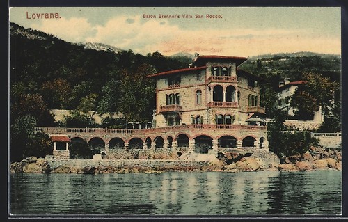 Lovrana veduta villa - villa, del