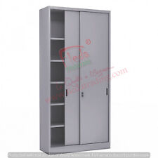 Armadio in Metallo Ufficio / Archiviazione Ante Scorrevoli Dim. 120x45x250h cm