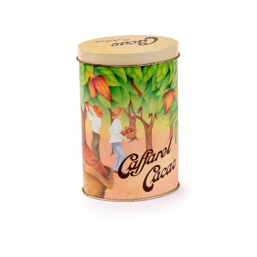 Scatola latta vintage da - vintage,