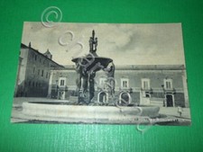Cartolina Manfredonia - Fontana Monumentale 1943