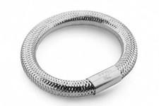 anello elastico in oro bianco 18kt 750/1000 adatto a tutte le dita