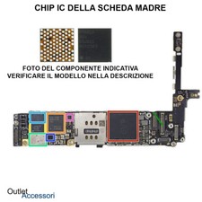IC AUDIO Chip Big Apple Iphone 7 Plus 338S00105 6S Reballing Scheda Madre logica