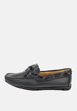 Mocassini Uomo Eleganti Estivi Eco Pelle Scarpe da Barca Loafer Blu Nero Laccio 