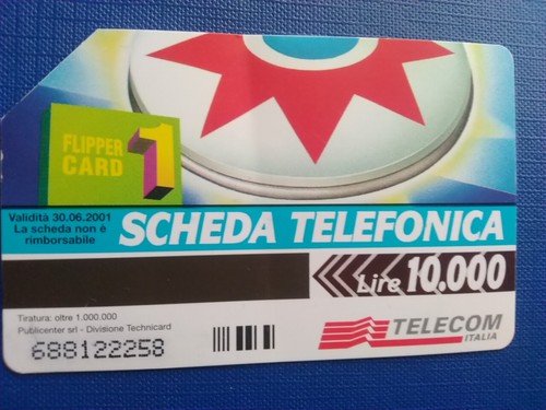 Scheda telefonica collezione - scheda,