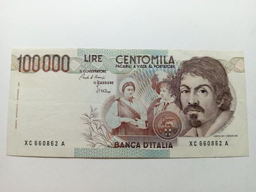 100 000 lire caravaggio - 000,
