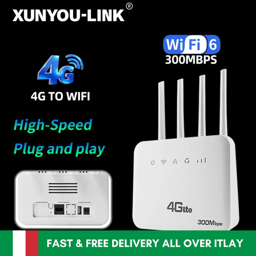 Router sim wifi 6 - router, 5g