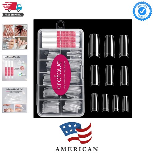 100pcs kit punte - unghie, finte