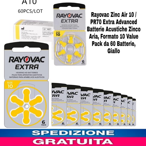 Rayovac extra advanced - advanced, 10