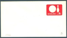 STATI UNITI - USA - Intero postale - 1971 - Palla da bowling e birillo - 8 cent.