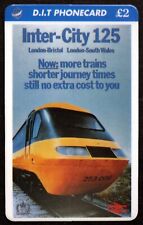 A1326 D.I.T. Phonecard Regno Unito, train Inter-City 125