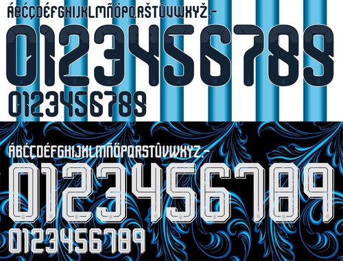 Set nome numero per mondiali - nome,