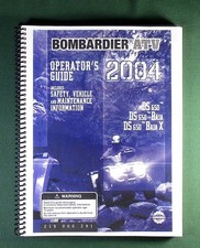 2004 Bombardier DS 650 Owner's