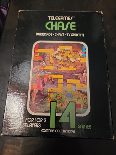 Telegames chase atari 2600 - chase, (atari