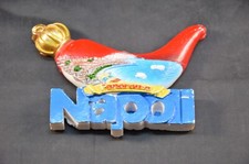 MAGNETE FRIGO FRIDGET MAGNET SOUVENIR NAPOLI ITALIA CAMPANIA RESINA