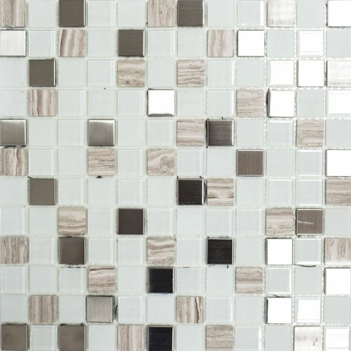 Mosaico tessere vetro pietra - mosaico,