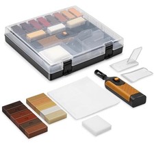 Kit Riparazione Parquet Legno, Bastoncini Cera Legno Stick Eliminare Graffi Parq