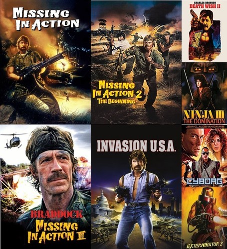 Chuck norris film dvd - chuck, set