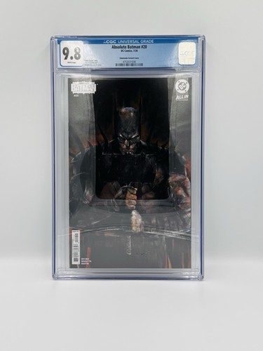 Absolute batman cgc - absolute, 9.8