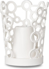 Giostyle Portabicchieri Forme | Bianco | Made in Italy | Plastica 100% Riciclabi