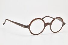 1950s vintage round eyeglasses LOZZA brown Frame retro hipster Eyeglasses round
