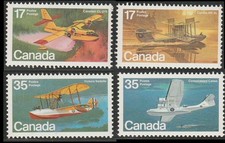 Francobolli Canada 1979 Aerei