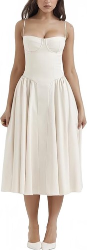 Abito lungo vintage donna - abito,