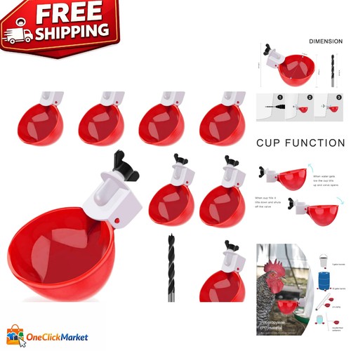 Tazze irrigatore pollo rosso - tazze,