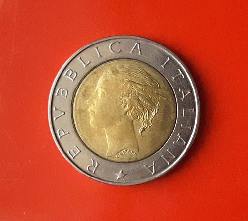 500 lire 1998 errore - lire,