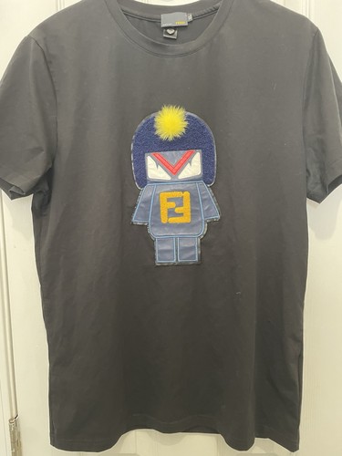 Fendi monster patch shirt - monster,