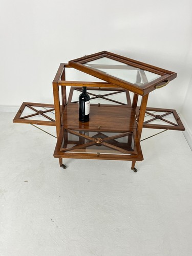 Carrello bar italiano noce - italiano,