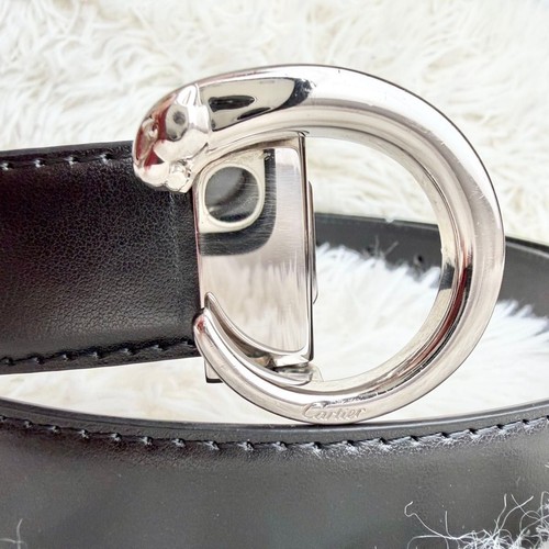 Cintura uomo cartier auth nera - cartier,
