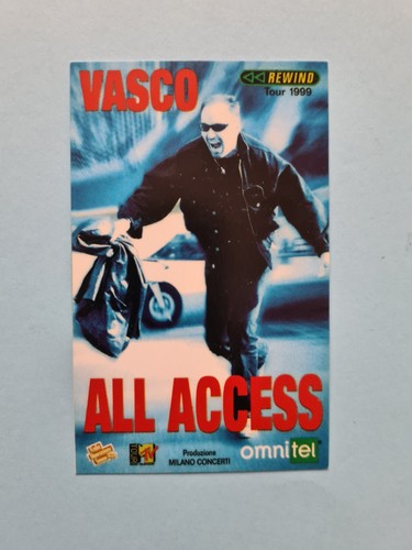 Vasco rossi storico pass - vasco,