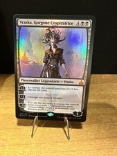 Vraska, Gorgone Cospiratrice - NM - ITA - Rivali Di Ixalan - MTG