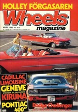 Vintage April 1985 Wheels Hot