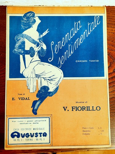 Spartito musicale serenata - spartito,