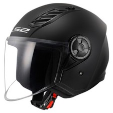 Casco Jet Ls2 OF616 Airflow 2 Solid Nero Opaco