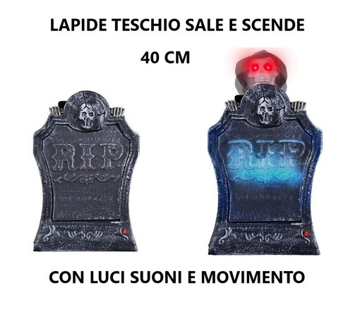 Halloween decoro lapide - decoro, con